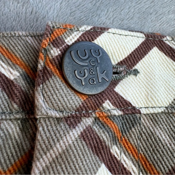 NWOT Lucy & Yak Blair Skirt Organic Twill Peggy Print Size UK 22 US 18 - Picture 5 of 12